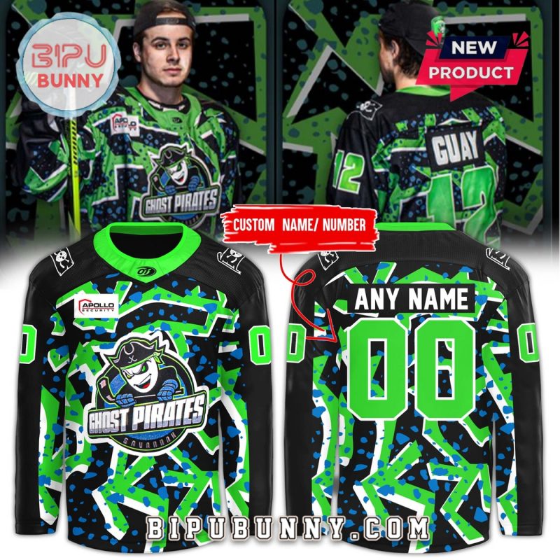 Savannah Ghost Pirates x Our Retro Night Hockey Jersey