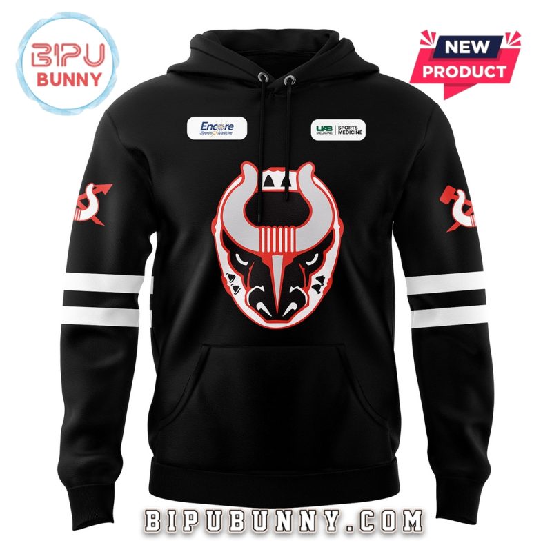 Special Birmingham Bulls Hockey Black Hoodie