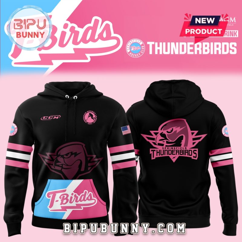 Springfield Thunderbirds x Pink In The Rink Hoodie