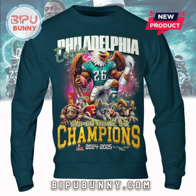 Super Bowl Champions 2025 Philadelphia Eagles T-Shirt