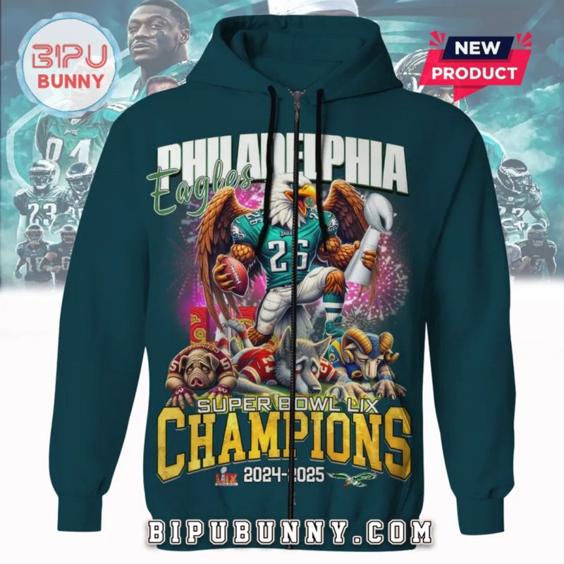 Super Bowl Champions 2025 Philadelphia Eagles T-Shirt