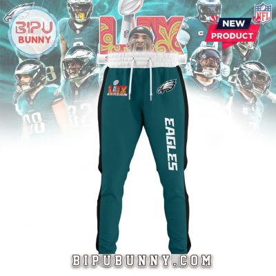 Super Bowl LIX Champions 2024 Philadelphia Eagles Green Hoodie Set