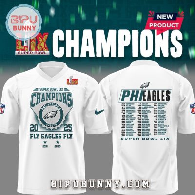 Super Bowl LIX Champions Philadelphia Eagles Football Hoodie