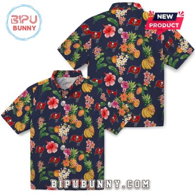 Tampa Bay Buccaneers Hibiscus Fruit Summer Hawaiian Shirt