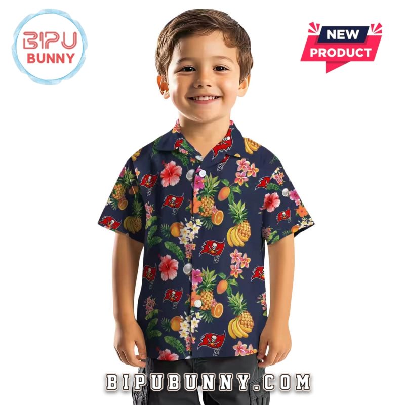 Tampa Bay Buccaneers Hibiscus Fruit Summer Hawaiian Shirt