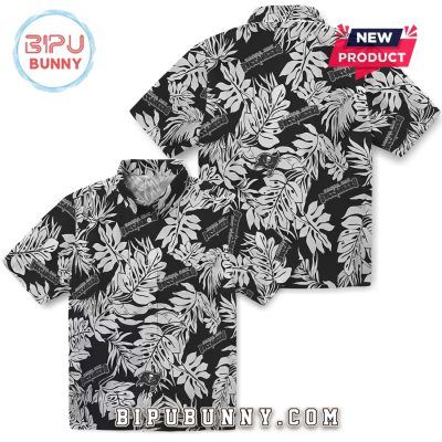 Tampa Bay Buccaneers Monstera Leaf Pattern Hawaiian Shirt