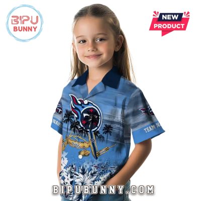 Tennessee Titans Tropical Canoe Hawaiian Shirt