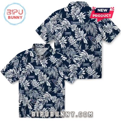 Tennessee Titans Tropical Leaf Hawaiian Shirt