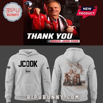 Thank You Coach John Cook Nebraska Volleyball 2025 Hoodie