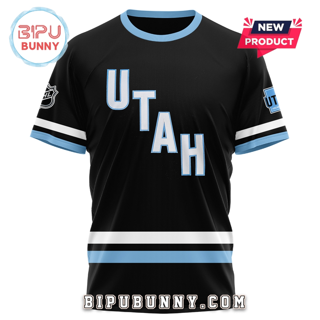 Utah Hockey 2025 Black Breakaway Hoodie Utah Hockey 2025 Black Breakaway Hoodie