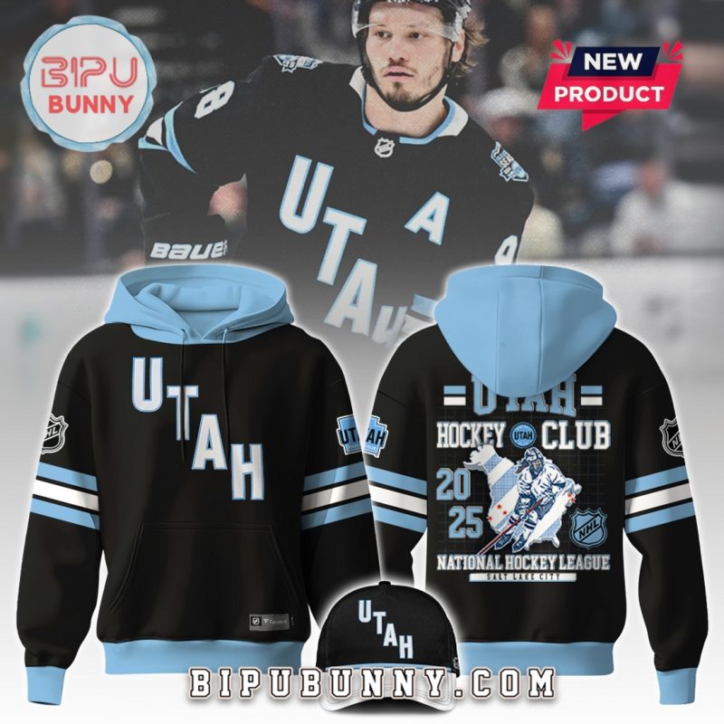 Utah Hockey 2025 Black Breakaway Hoodie Set