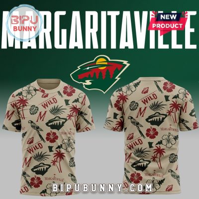 2025 Minnesota Wild x Margaritaville Shirt