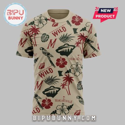 2025 Minnesota Wild x Margaritaville Shirt