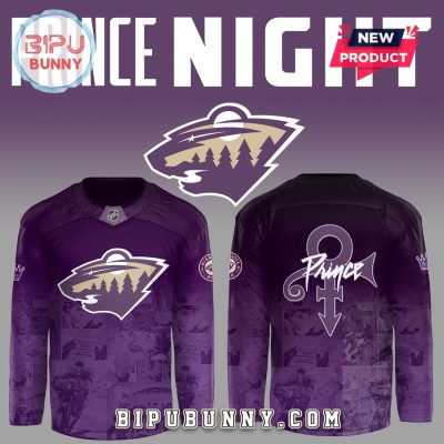 2025 Minnesota Wild x Prince Night Hockey Jersey