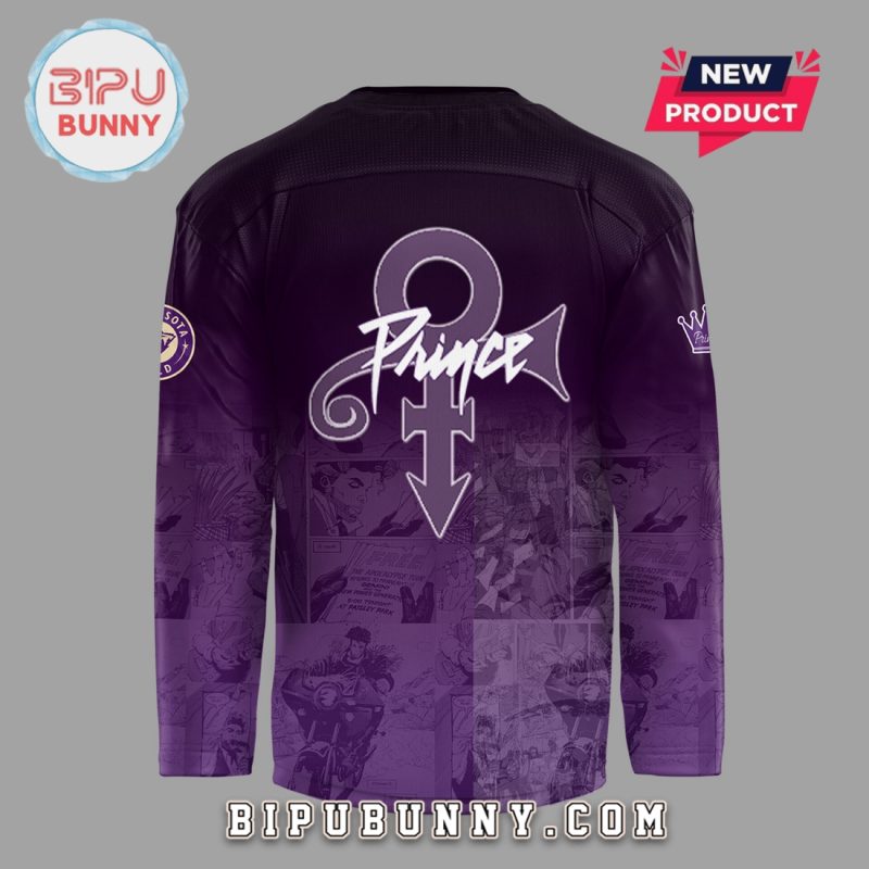 2025 Minnesota Wild x Prince Night Hockey Jersey