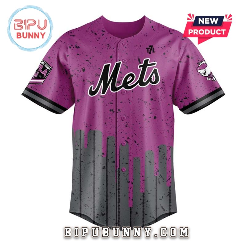 2025 New York Mets 7line Army Spring Baseball Jersey