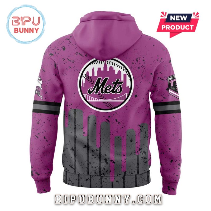 2025 New York Mets 7line Army Spring Hoodie