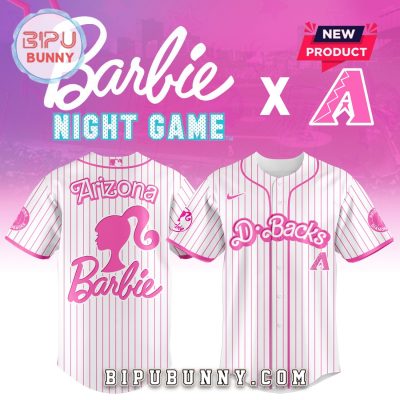Arizona Diamondbacks MLB x Barbie Night Game Baseball Jersey