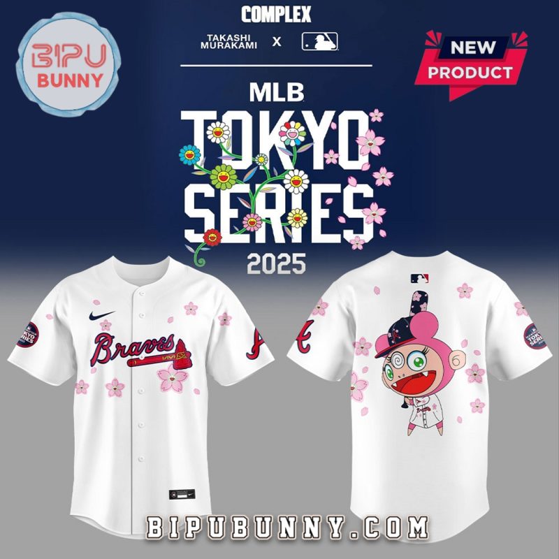 Atlanta Braves 2025 Tokyo Series Baseball Jersey