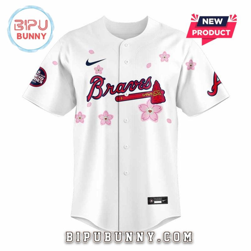 Atlanta Braves 2025 Tokyo Series Baseball Jersey