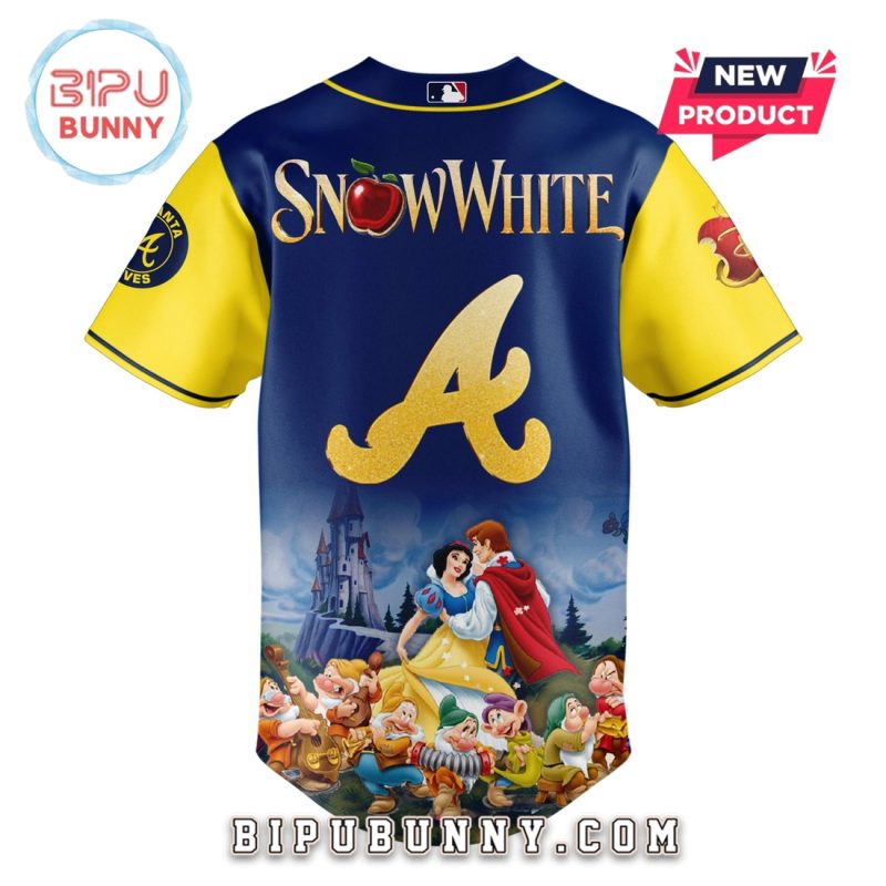 Atlanta Braves MLB x Snow White 2025 Baseball Jersey