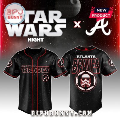 Atlanta Braves MLB x Star Wars Night 2025 Baseball Jersey