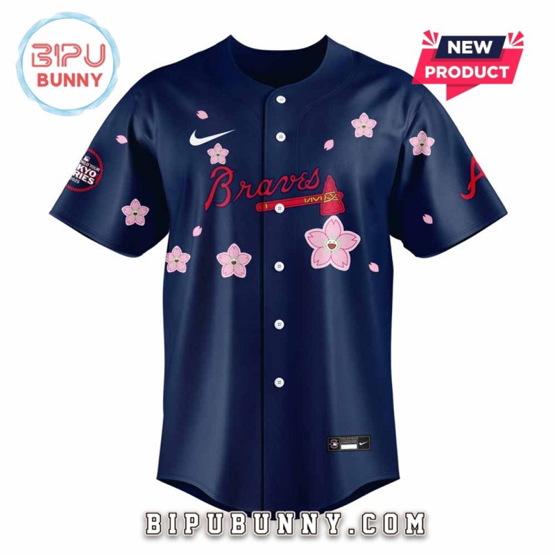 Atlanta Braves Takashi Murakami Tokyo Series Baseball Jersey