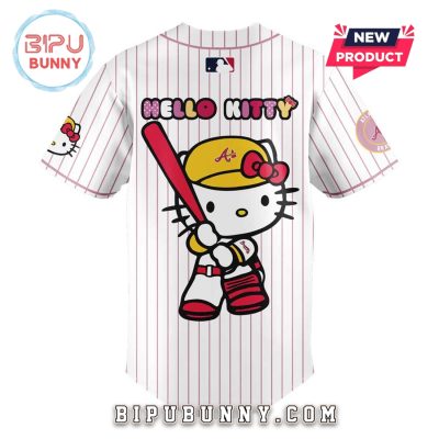 Atlanta Braves x Hello Kitty Night Game Baseball Jersey