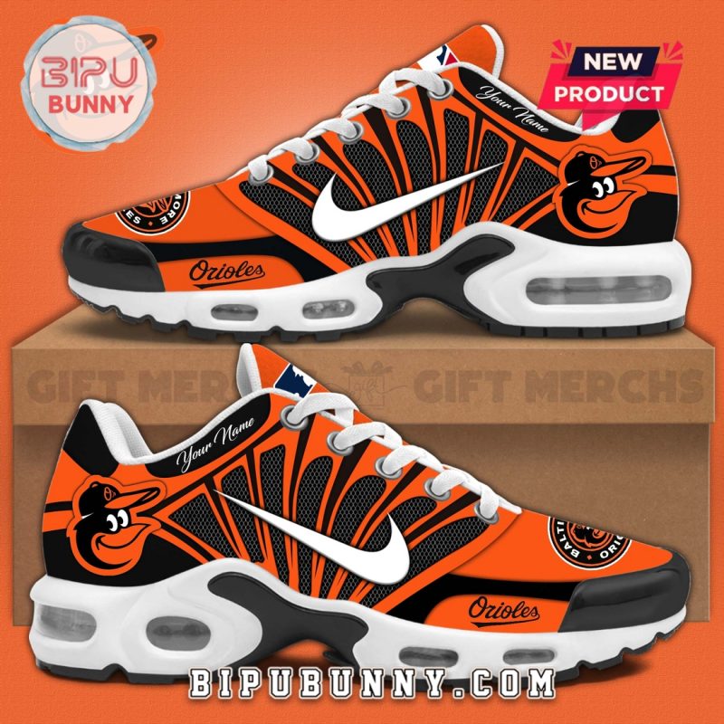 Baltimore Orioles MLB Personalized Air Max Plus Shoes