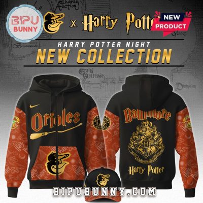 Baltimore Orioles MLB x Harry Potter Night Game Hoodie Set