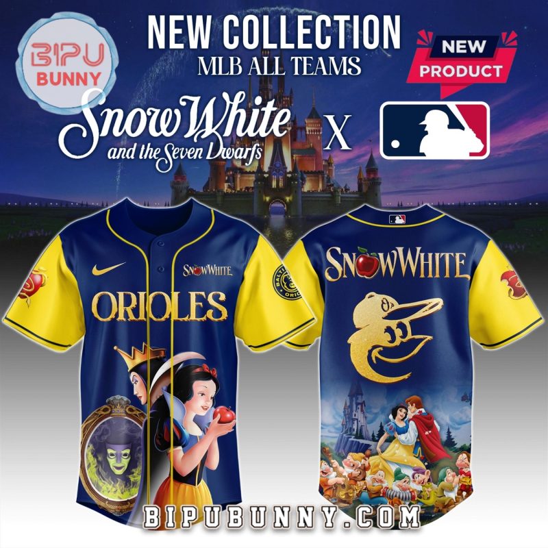 Baltimore Orioles MLB x Snow White 2025 Baseball Jersey