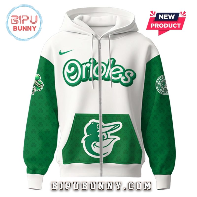 Baltimore Orioles MLB x St. Patrick’s Day Hoodie Set
