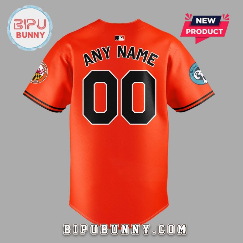 Baltimore Orioles Orange On Orange Custom Baseball Jersey