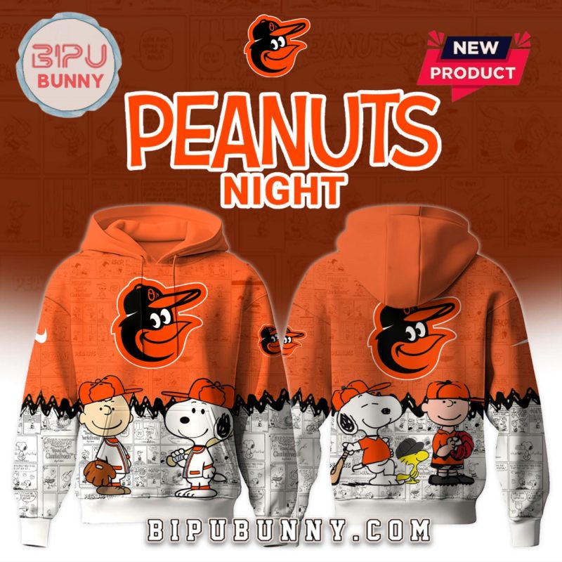 Baltimore Orioles x 75th Anniversary Of Peanuts Hoodie Set