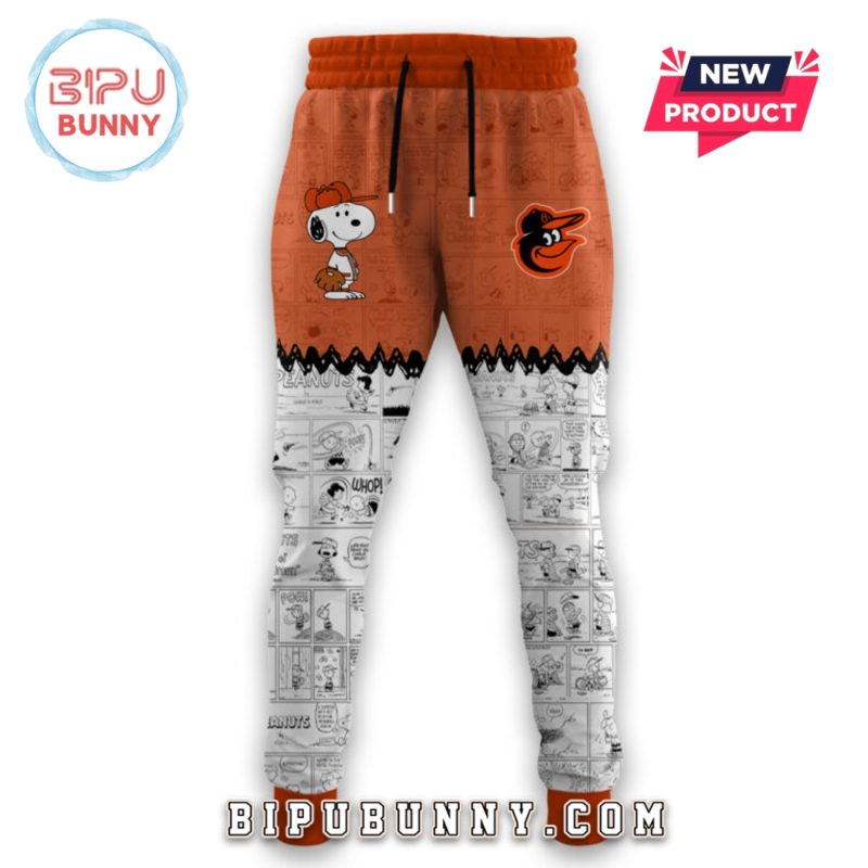 Baltimore Orioles x 75th Anniversary Of Peanuts Hoodie Set