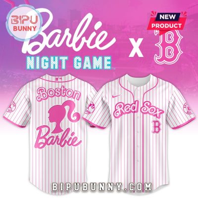 Boston Red Sox MLB x Barbie Night Game Baseball Jersey