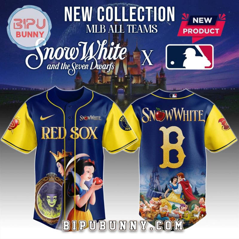 Boston Red Sox MLB x Snow White 2025 Baseball Jersey