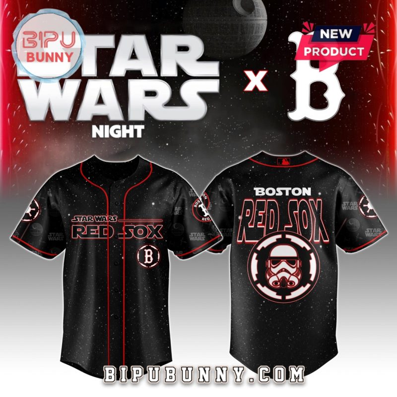 Boston Red Sox MLB x Star Wars Night 2025 Baseball Jersey