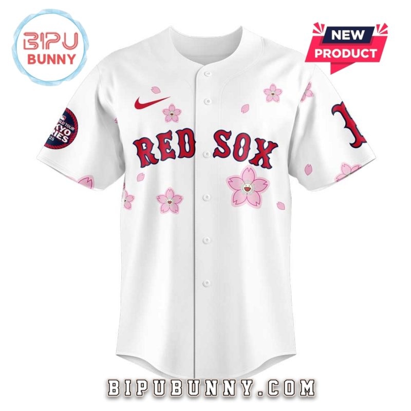 Boston Red Sox Takashi Murakami Tokyo Series Baseball Jersey