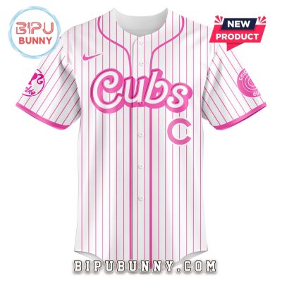 Chicago Cubs MLB x Barbie Night Game Baseball Jersey