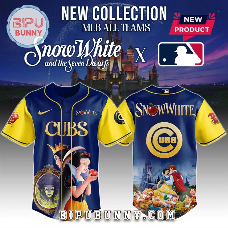 Chicago Cubs MLB x Snow White 2025 Baseball Jersey