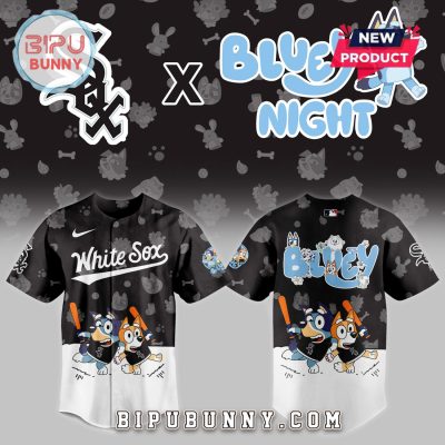 Chicago White Sox 2025 Bluey Night Baseball Jersey