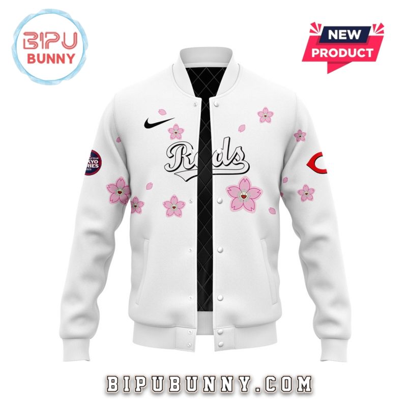 Cincinnati Reds 2025 MLB Tokyo Series Baseball Jacket