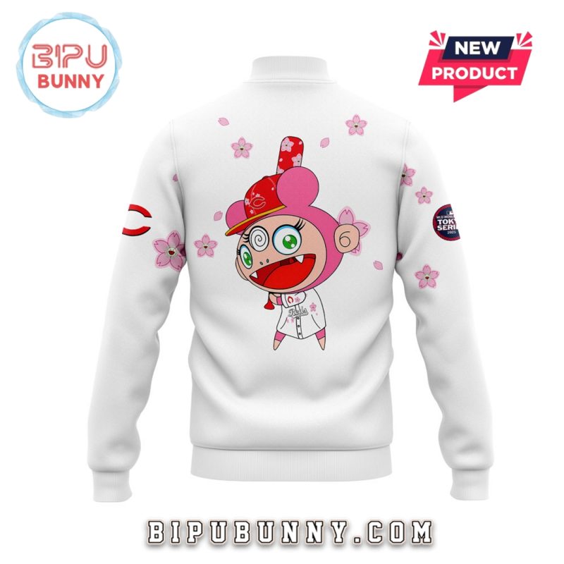 Cincinnati Reds 2025 MLB Tokyo Series Baseball Jacket