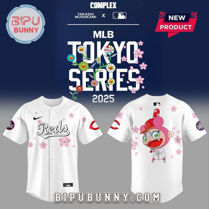 Cincinnati Reds 2025 MLB Tokyo Series Baseball Jersey