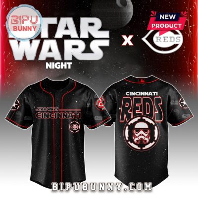 Cincinnati Reds MLB x Star Wars Night 2025 Baseball Jersey