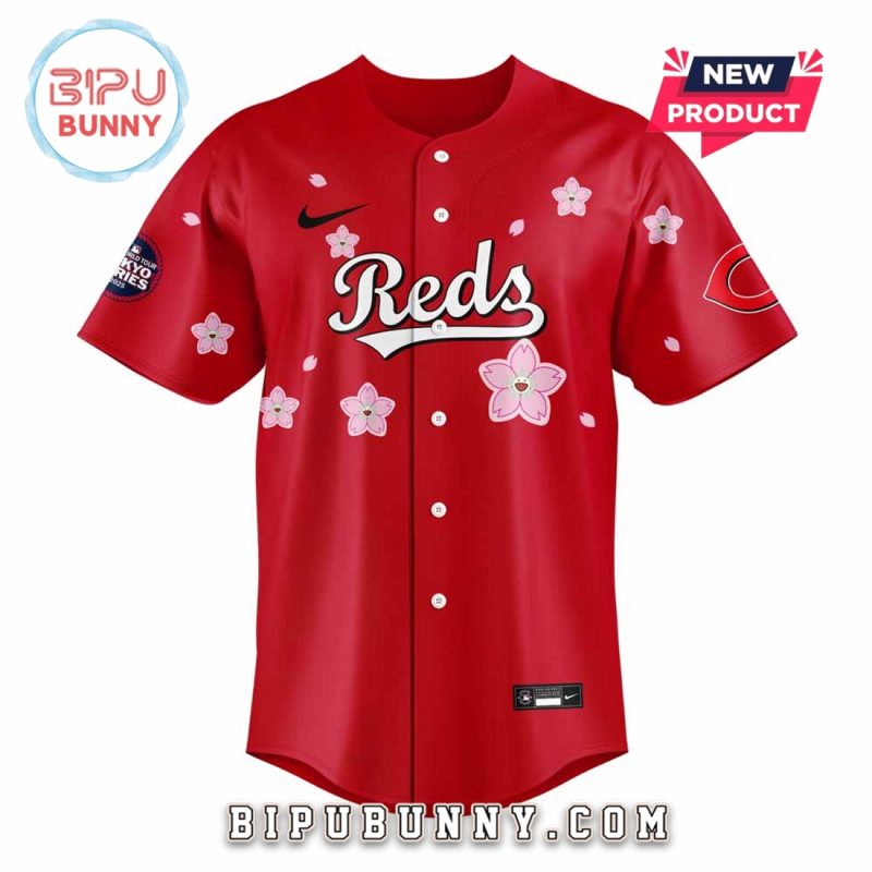 Cincinnati Reds Takashi Murakami Tokyo Series Baseball Jersey