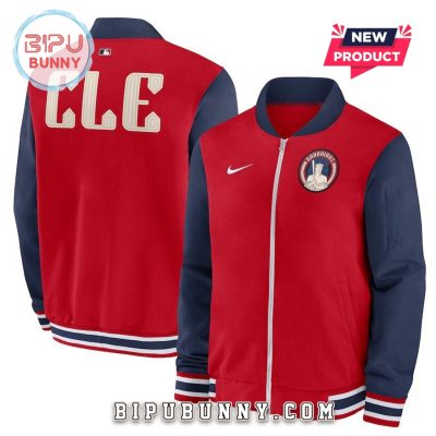 Cleveland Guardians City Connect Game Time Baseball Jacket