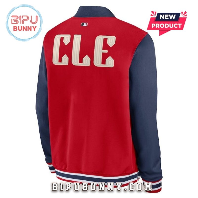 Cleveland Guardians City Connect Game Time Baseball Jacket