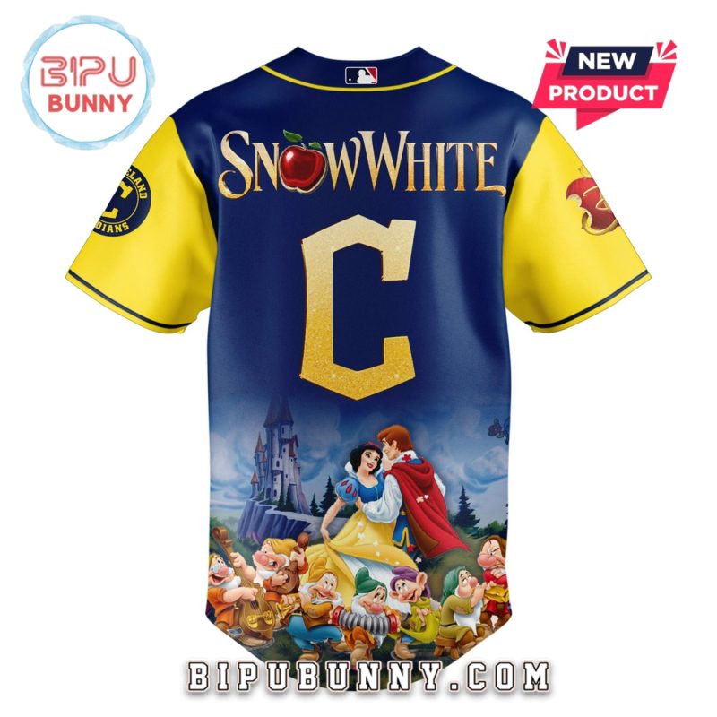 Cleveland Guardians MLB x Snow White 2025 Baseball Jersey